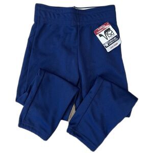1990s Vintage Youth Sz Med Blue Athletic Football/Baseball Pants by New South